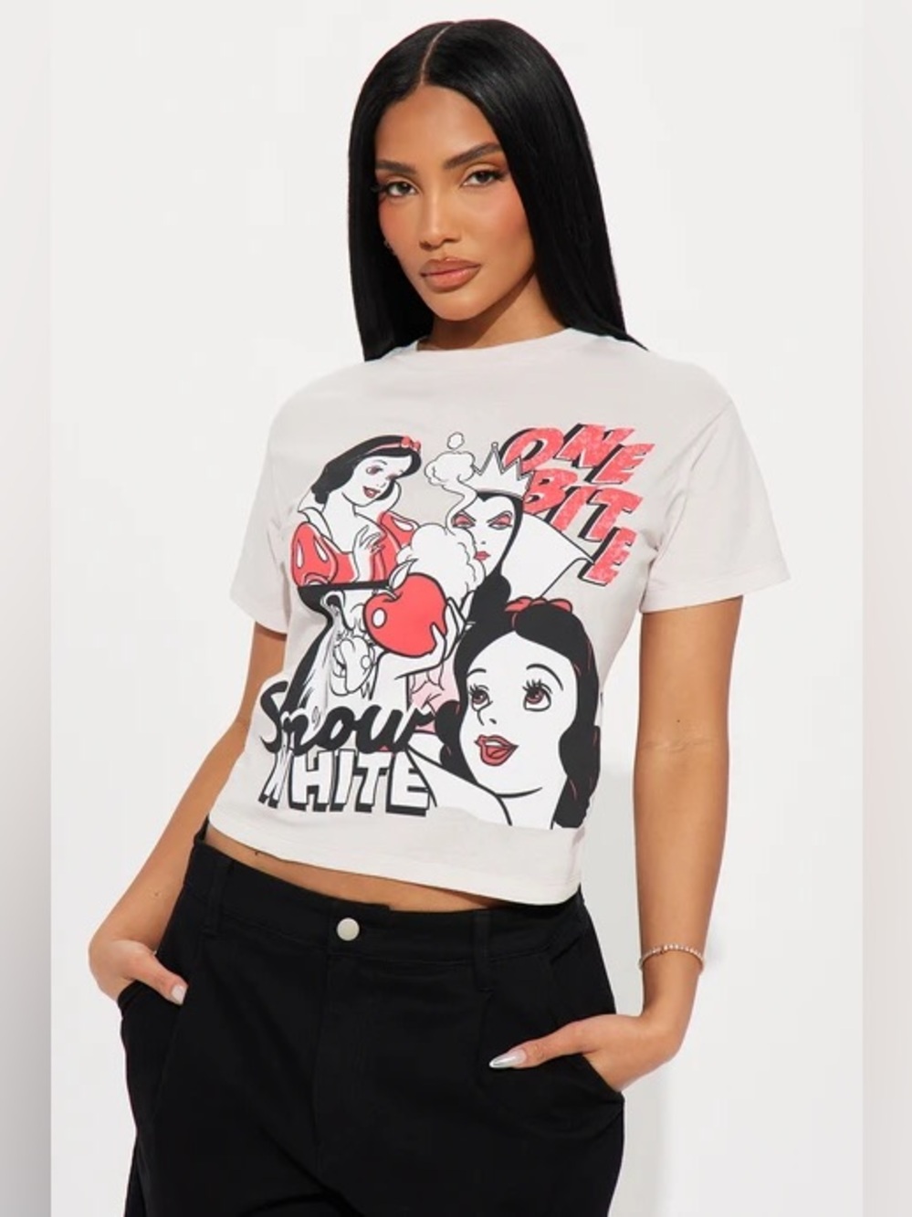 ❥𝔻𝕚𝕤𝕟𝕖𝕪: Snow White One Bite Tee
